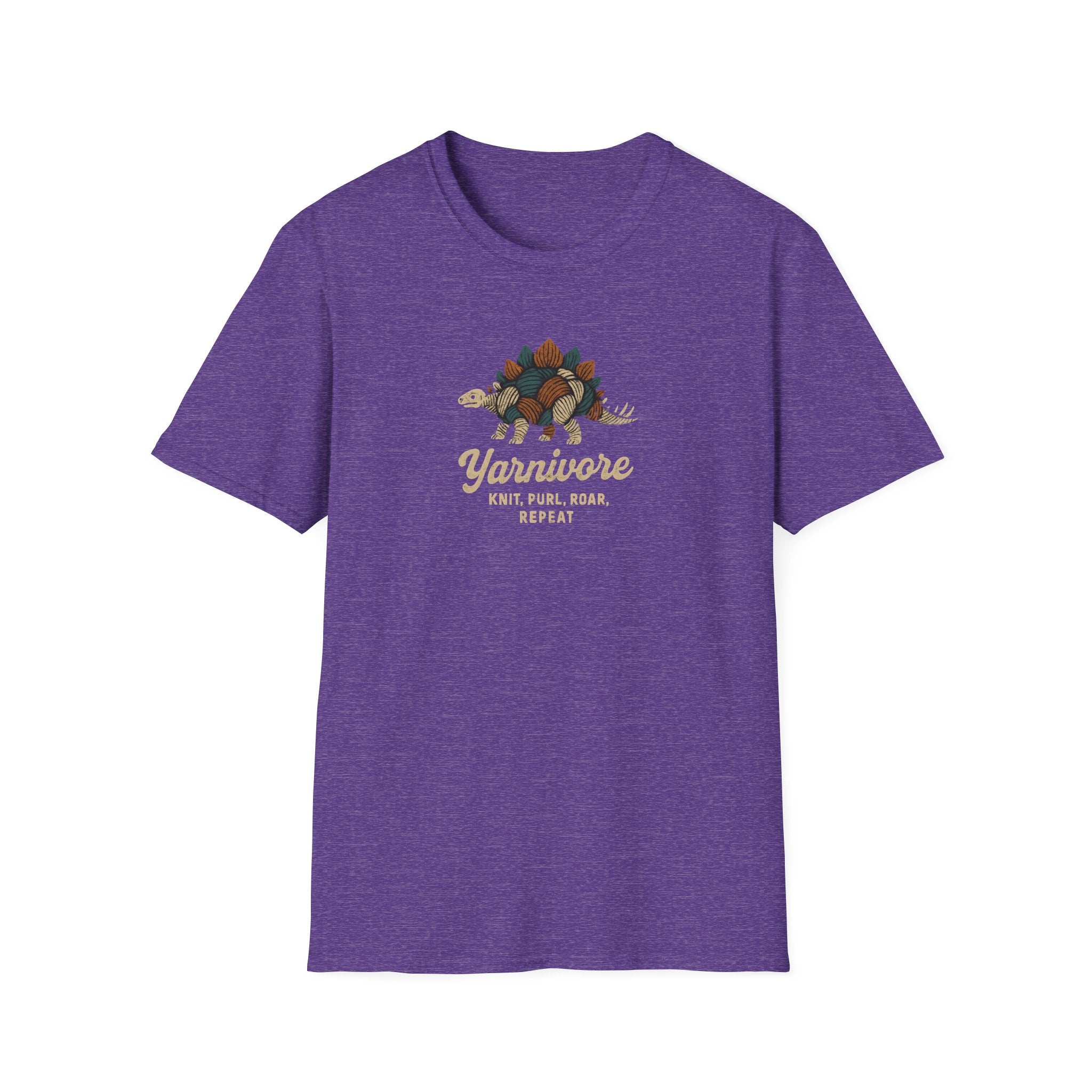 Yarnivore Knit Purl Roar T-Shirt
