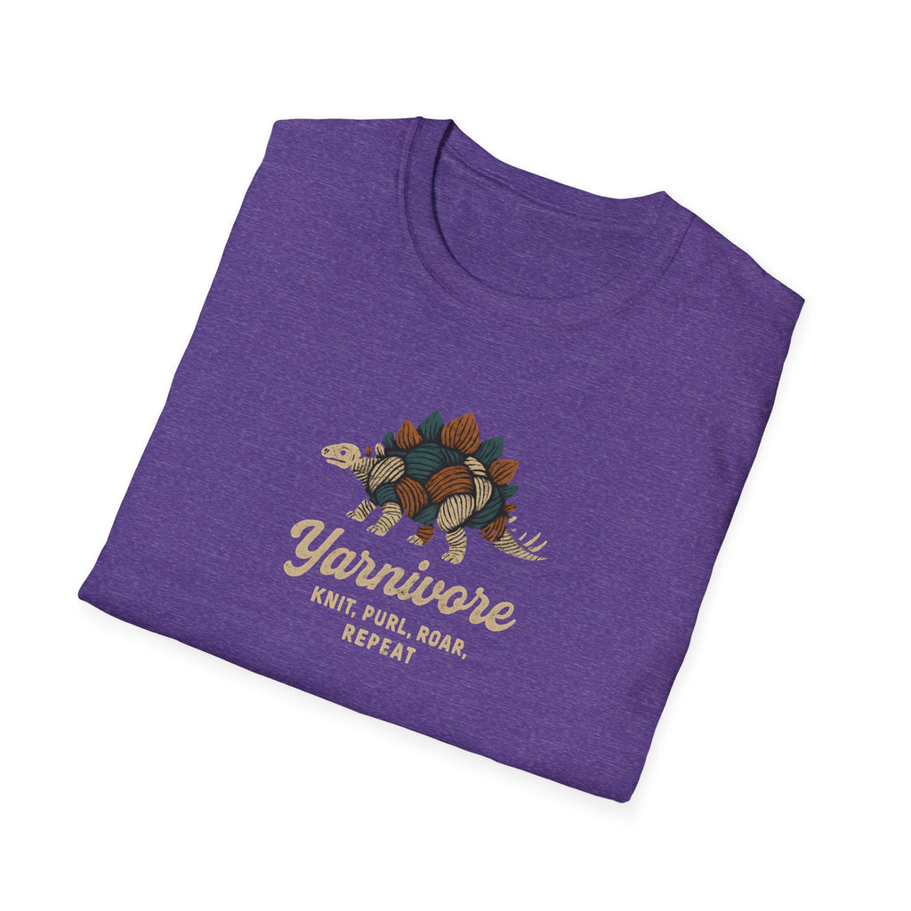 Yarnivore Knit Purl Roar T-Shirt